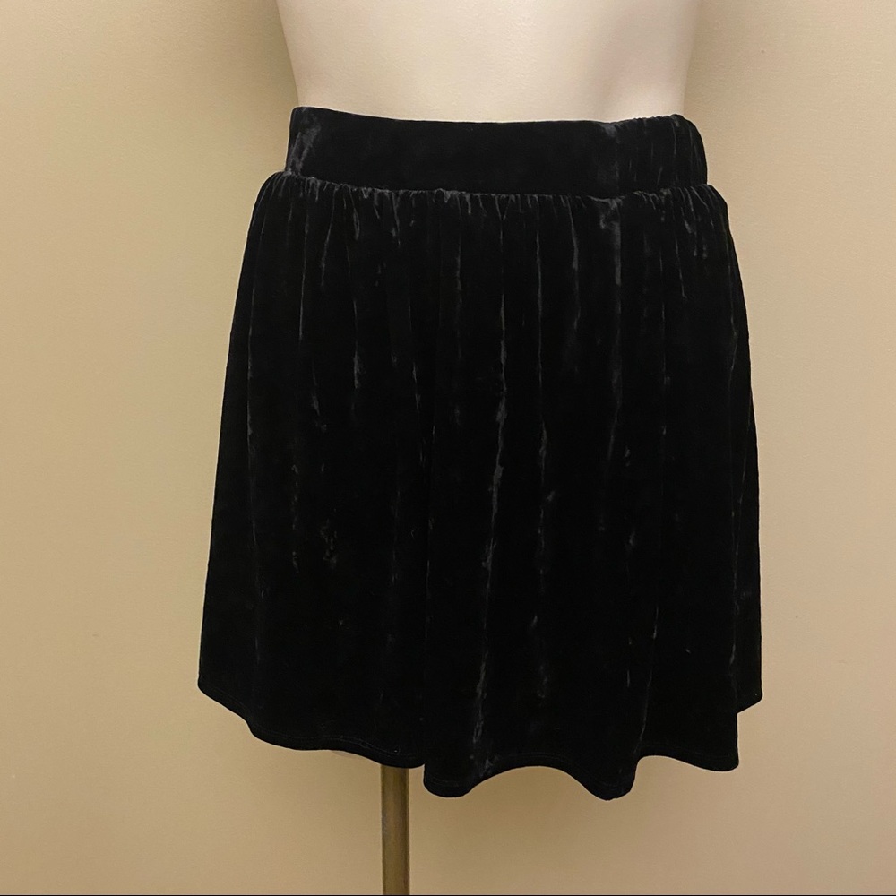 Garage High Waisted Mini Skirt